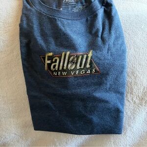 fallout new vegas blue t shirt